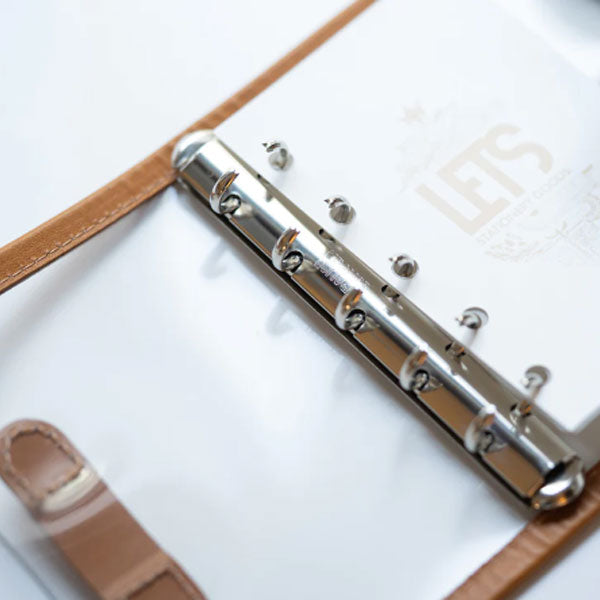 LETSクリアシステム手帳 M5サイズ [全5色] LETS STATIONERY GOODS L23-SM5