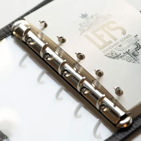 LETSクリアシステム手帳 M5サイズ [全5色] LETS STATIONERY GOODS L23-SM5