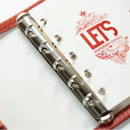 LETSクリアシステム手帳 M5サイズ [全5色] LETS STATIONERY GOODS L23-SM5