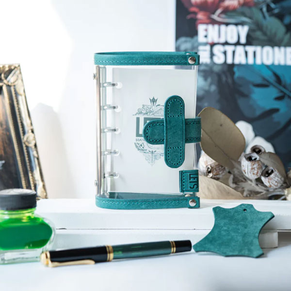 LETSクリアシステム手帳 M5サイズ [全5色] LETS STATIONERY GOODS L23-SM5
