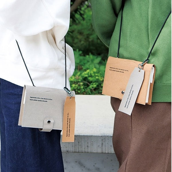 komamono ウォッシャブル ペーパー ブックカバー [全2色] MDS