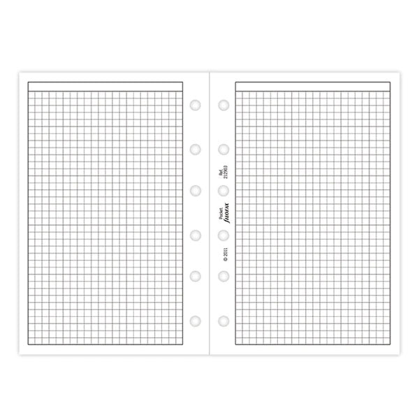 システム手帳リフィル 方眼メモ 6穴［スモール・ミニ6サイズ］ filofax/ファイロファックス 212903  [M便 1/12]