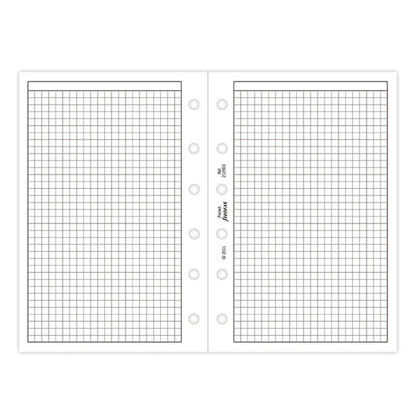 システム手帳リフィル 方眼メモ 6穴［スモール・ミニ6サイズ］ filofax/ファイロファックス 212903  [M便 1/12]