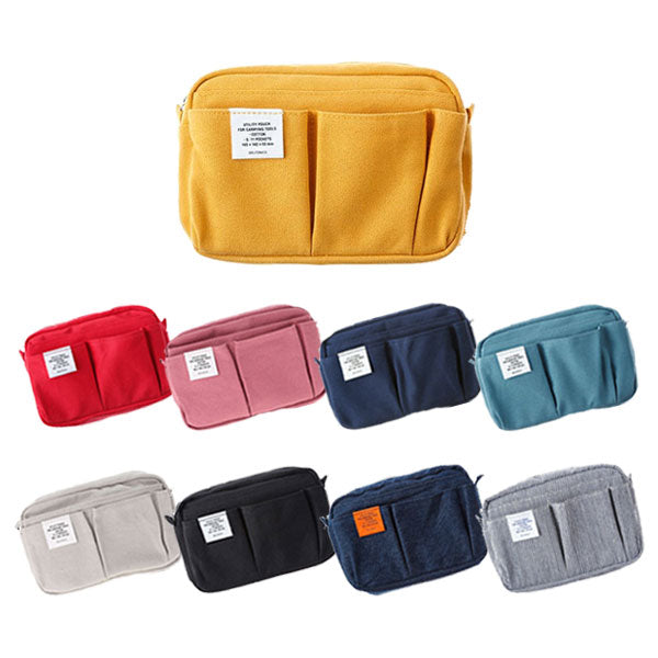 【2/20角乢】インナーキャリングＳ/デニムＳ バッグインバッグ [全9色] デルフォニックス［DELFONICS］500091/500095- 【ネコポス便1点のみ送料無料】