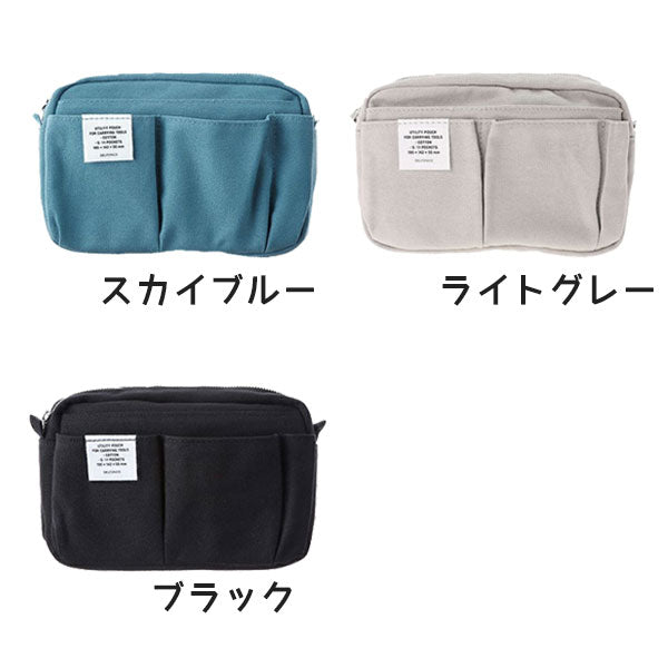【2/20角乢】インナーキャリングＳ/デニムＳ バッグインバッグ [全9色] デルフォニックス［DELFONICS］500091/500095- 【ネコポス便1点のみ送料無料】