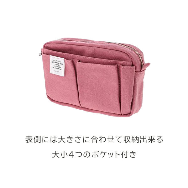 【2/20角乢】インナーキャリングＳ/デニムＳ バッグインバッグ [全9色] デルフォニックス［DELFONICS］500091/500095- 【ネコポス便1点のみ送料無料】