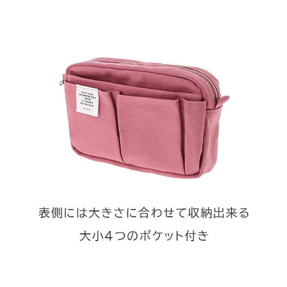 【2/20角乢】インナーキャリングＳ/デニムＳ バッグインバッグ [全9色] デルフォニックス［DELFONICS］500091/500095- 【ネコポス便1点のみ送料無料】