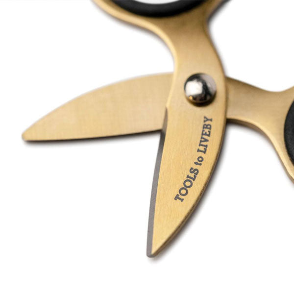 スタジオt&y 】K24金貼り唐草メタル L シルバー/ゴールド ツールズ トゥ リブバイ シザーズ 3［ゴールド］ SCISSORS ハイタイド