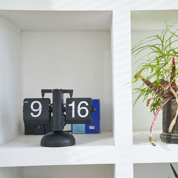 OPT! フリップクロック ブラック シンシア OPT26486【送料無料