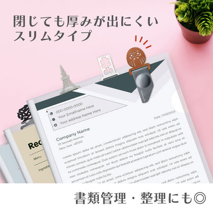インデックスクリップ ジャパンセレクション [全4種] カール事務器 IC-00 [M便 1/20]