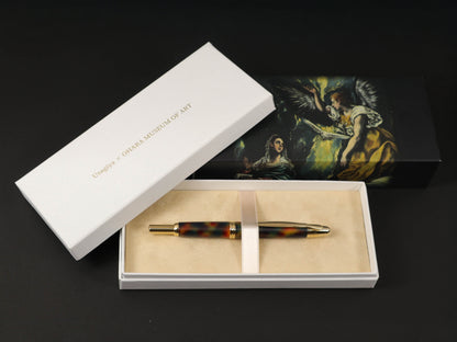 【大原美術館×うさぎやオリジナル】キャップレス万年筆 エル・グレコ ≪受胎告知≫ ペン先5種類 パイロット OM-FCUO25-JK【お一人様ペン先各種1本まで】【送料無料※】