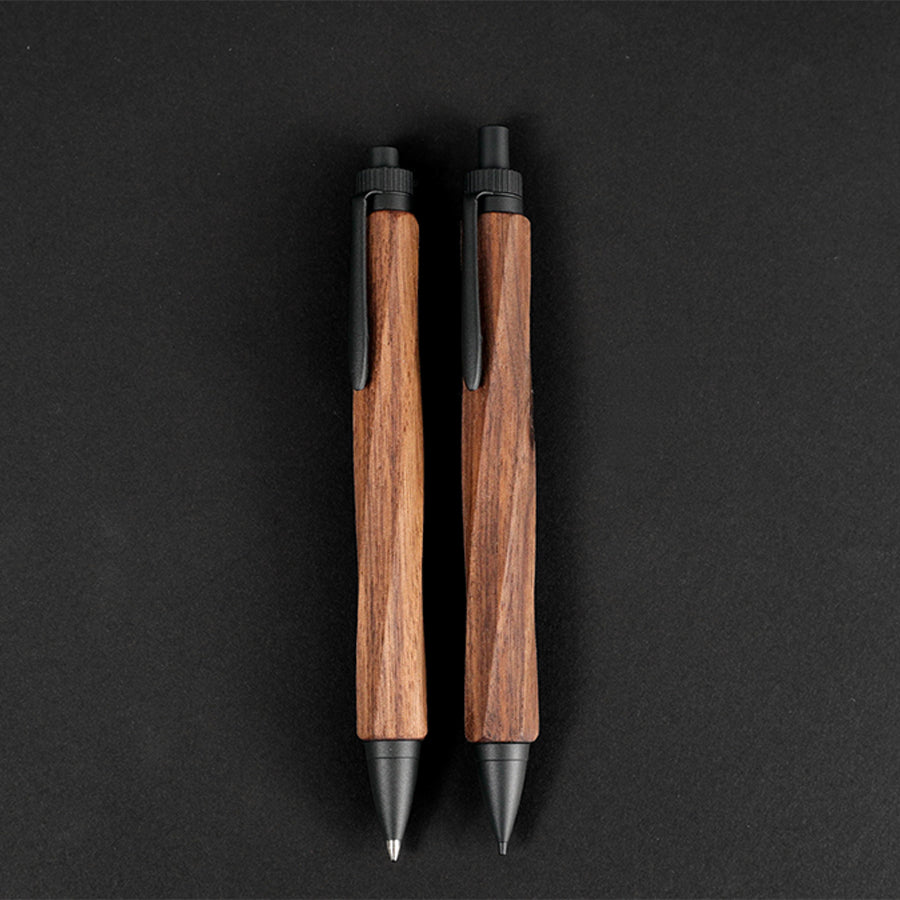 【KURASHIKI BNG.】 SPIRA -スピラ- 木軸 ＜ウォールナット＞ ボールペン/シャープペンシル うさぎやオリジナル