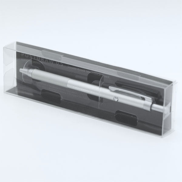 POSTDRAW 0.5 ダブルノック メカニカルペンシル ［全2色/0.5mm］ラダイト LDB-MP3 [M便 1/4]