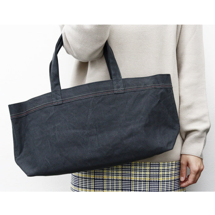 倉敷帆布 セルヴィッジトート ヨコ型(大) 全5色  旧バイストン 　SV-TYL
