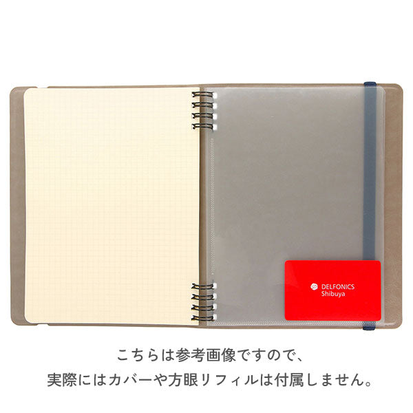 Rollbahn《 ロルバーン》 フレキシブル ポケット A5 クリア 5枚入り デルフォニックス［DELFONICS］500720-709 [M便 1/11]