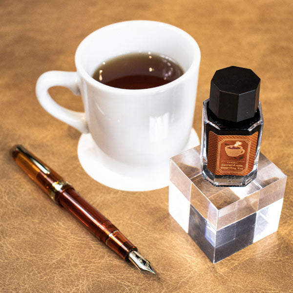うさぎやオリジナルインク『ジョルジュシリーズ』 ドリンクイメージ　万年筆インク　全4色　15ml　マルシェドゥラパン