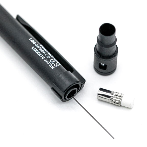 TechDraw2 製図用シャープペンシル [全2色 0.3/0.5mm] ラダイトLDB-MP2SV/BK-03/05[M便 1/10]