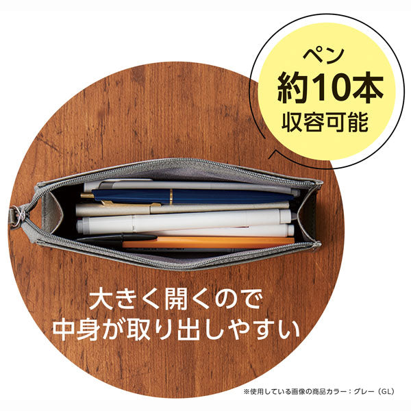 YUZUまぁるいタパ柄のバッグとペンケース キラカワ ファンシーBOXペンケース（SECRET HEART）71854