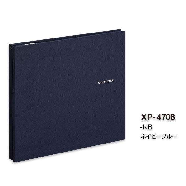 HARPER HOUSE[ハーパーハウス] レミニッセンス フリーアルバム (ドット糊黒台紙) 全5色 セキセイ XP-4708-NB/SP/MG/L/LP [M便 1/1]