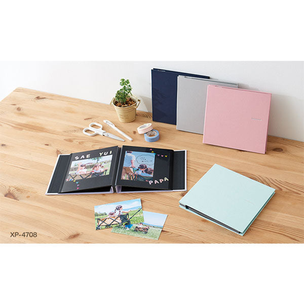 HARPER HOUSE[ハーパーハウス] レミニッセンス フリーアルバム (ドット糊黒台紙) 全5色 セキセイ XP-4708-NB/SP/MG/L/LP [M便 1/1]