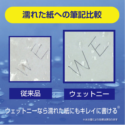 ウェットニー WETNIE 0.7mm 加圧式ボールペン 軸色各3色  ゼブラ P-BA100