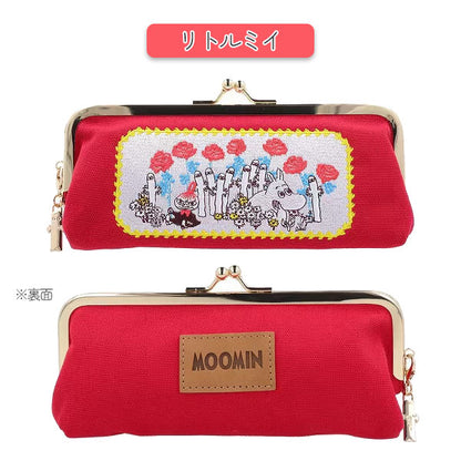 3/12宮本　限定 MOOMIN がま口めがねケース [全2種] サンスター文具 S2335549/57
