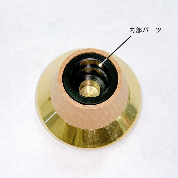 meister by POINT ブラス＆ウッドペンスタンド [全3色] ダイヤモンド