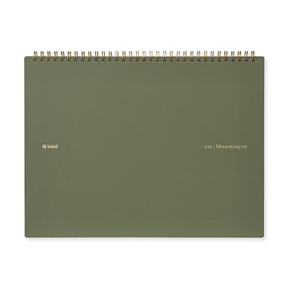 限定 Mnemosyne×kleid [A4W・Olive Drab] notebook kleid 7180