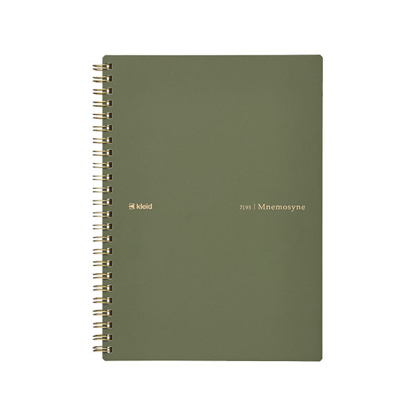 限定 Mnemosyne×kleid [A5・Olive Drab] notebook kleid 7195 [M便 1/1]