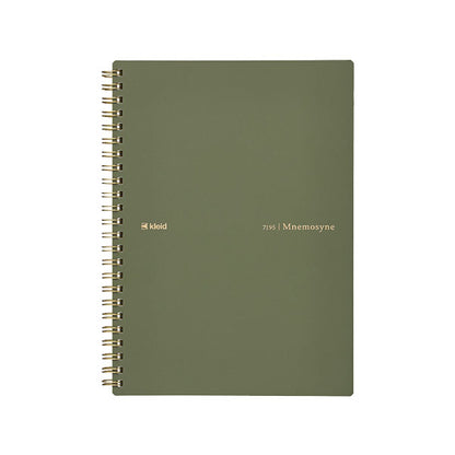 限定 Mnemosyne×kleid [A5・Olive Drab] notebook kleid 7195 [M便 1/1]