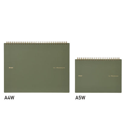 限定 Mnemosyne×kleid [A5・Olive Drab] notebook kleid 7195 [M便 1/1]