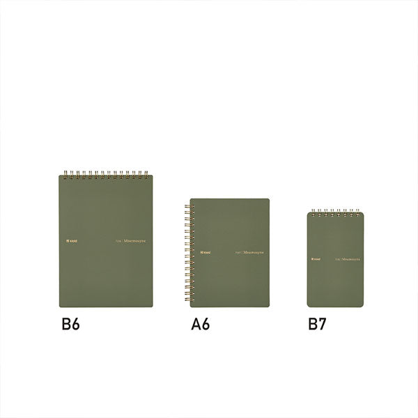 限定 Mnemosyne×kleid [A5・Olive Drab] notebook kleid 7195 [M便 1/1]