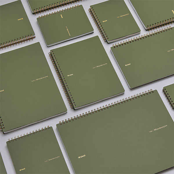 限定 Mnemosyne×kleid [A5・Olive Drab] notebook kleid 7195 [M便 1/1]