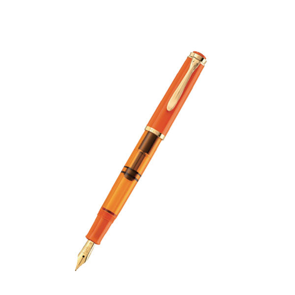 【限定】ペリカン クラシック《Classic》M200 万年筆 オレンジデライト 極細(EF)/細字(F) ペリカン M200オレンジデライトー