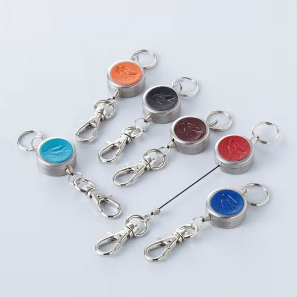 ＆TEAM ニコラス　ウルフテールキーリング　ミニポーチ スリーフォータイム Three Four Time ドッグ刺繍キーポーチ