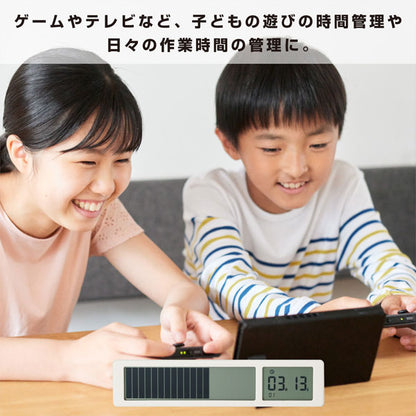 ビジュアルバータイマー 時間を可視化！ キングジム VBT10-W [M便 1/12] 保証書付