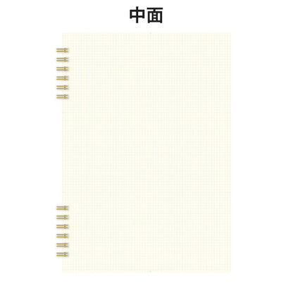 3/24塚原Marechal notebook A5 ノート 2mm方眼 [全2色] Kleid 7201 [M便 1/2]