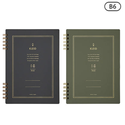 3/24塚原Marechal notebook B6 ノート 2mm方眼 [全2色] Kleid 7202 [M便 1/4]