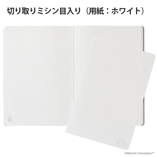 3/25塚原MOOMIN×kleid 2mm grid notes B6 [全6色] Kleid 8916 [M便 1/6]