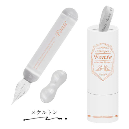 Fonte ミニガラスペン(ペン置き付) [全4色] 日本出版販売株式会社 FO4668