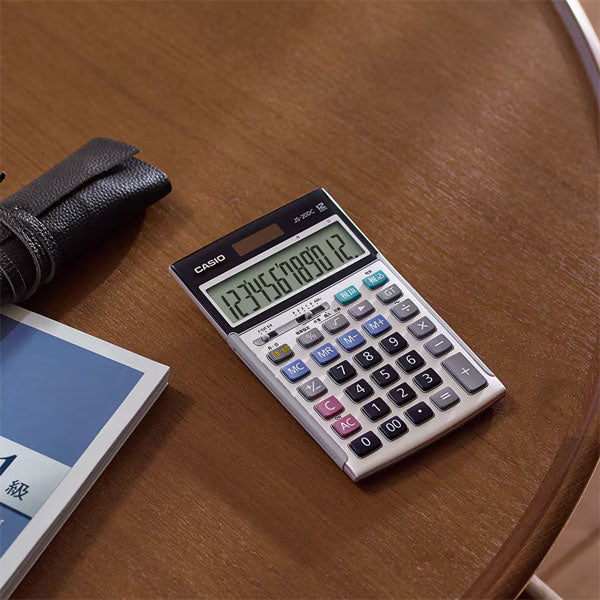 CASIO 本格実務電卓 ジャストタイプ 日数・時間計算 [全3色] 保証書付 カシオ計算機 JS-20DC 【送料無料※】【取寄せ品】
