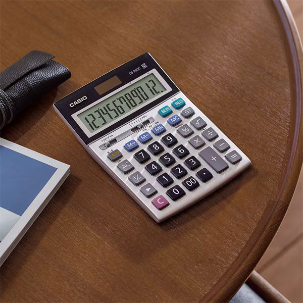 CASIO 本格実務電卓 デスクタイプ 日数・時間計算 [全2種] 保証書付 カシオ計算機 DS-*0DC 【送料無料※】　【取寄せ品】