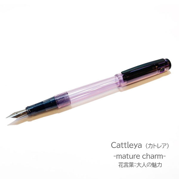 《Oeste》■オエステ会オリジナル■ 万年筆 LIGHTIVE -Langage des fleurs-［デルフィニウム/カトレア］ 細字・中字 パイロット ライティブ OE-PC-003D/003K [M便 1/3]