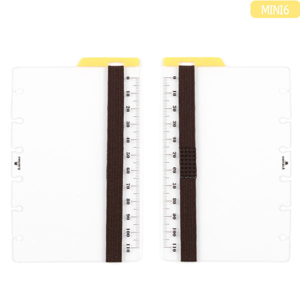 ASHFORD 手帳リフィル ラバーコード付リフター MICRO5〜A5サイズ ［全５種類］ アシュフォード -100 [M便 1/2]
