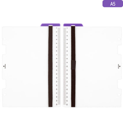 ASHFORD 手帳リフィル ラバーコード付リフター MICRO5〜A5サイズ ［全５種類］ アシュフォード -100 [M便 1/2]