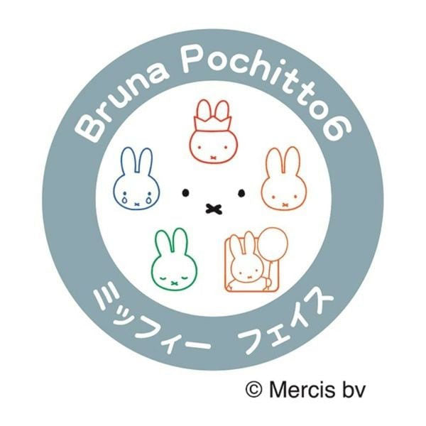 NEW ブルーナ Pochitto6《ポチッとシックス》 全3種類 こどものかお 2066-001/2/3 [M便 1/12]