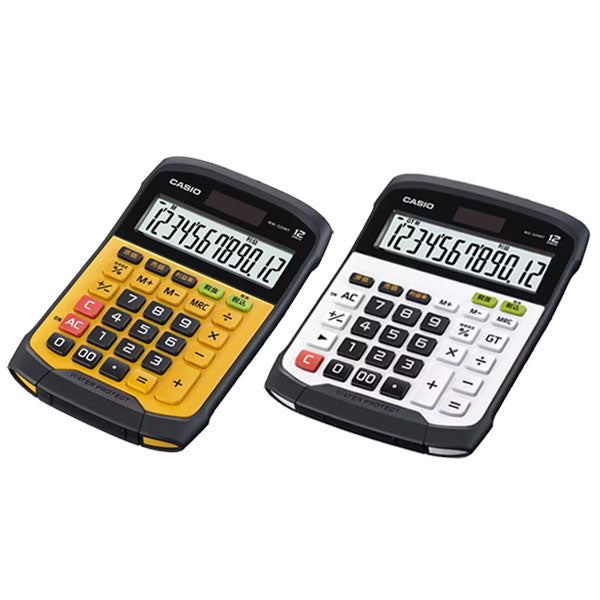 CASIO 防水･防塵電卓 [全2サイズ] カシオ計算機 W*-320MT-N