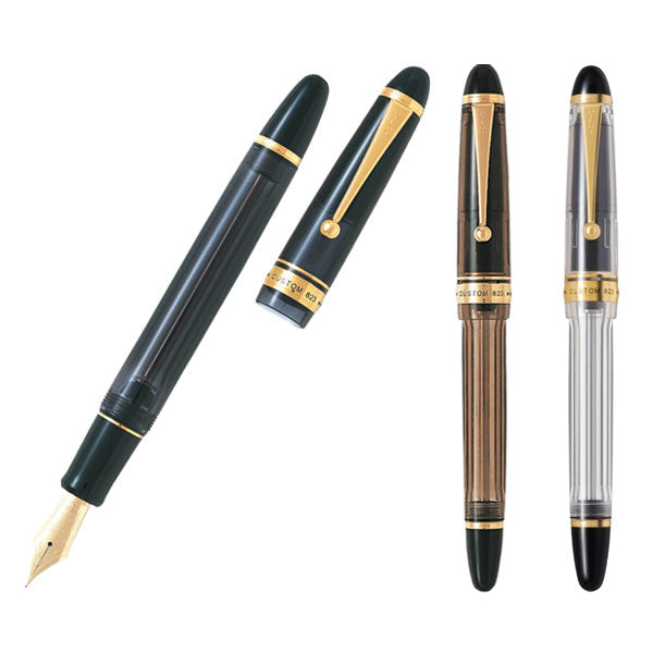 カスタム823 (CUSTOM 823) 万年筆 細字 プランジャー式 パイロット FKK-3MRP 【取寄せ品】