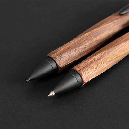 【KURASHIKI BNG.】 SPIRA -スピラ- 木軸 ＜ウォールナット＞ ボールペン/シャープペンシル うさぎやオリジナル