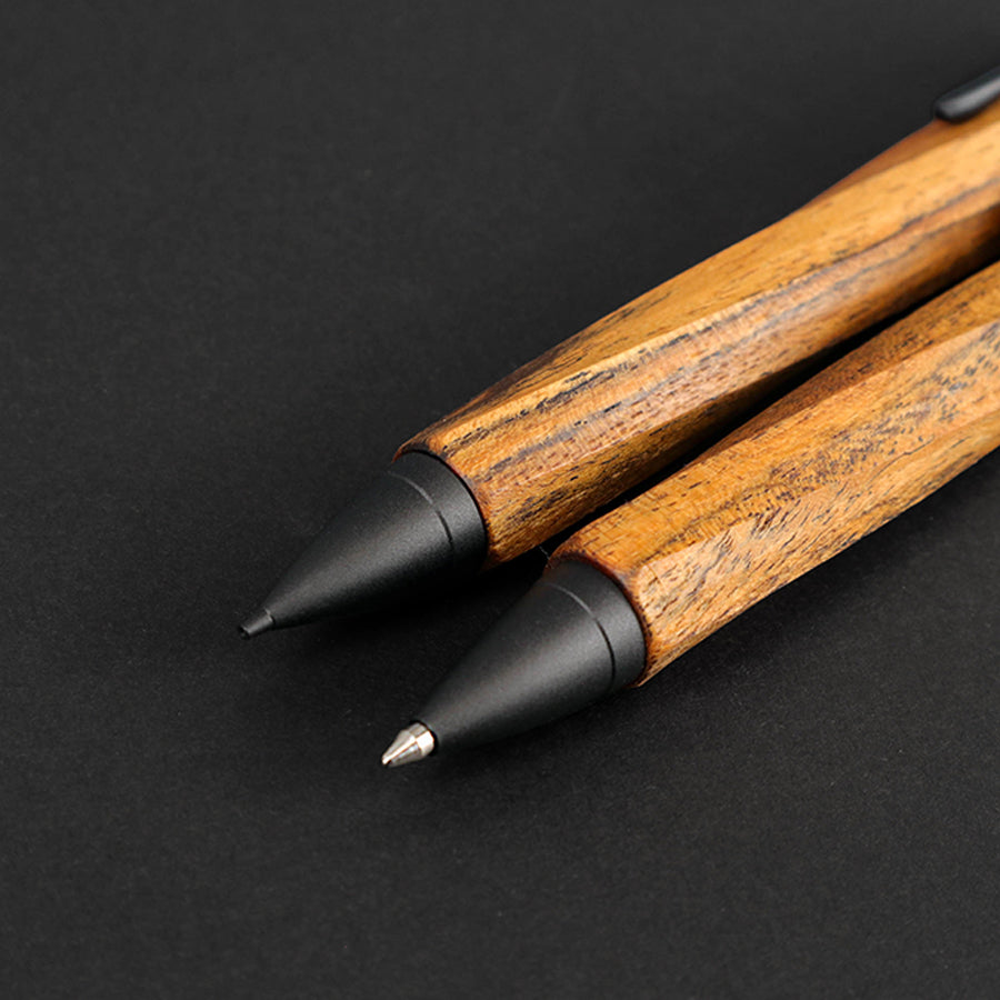 【KURASHIKI BNG.】 SPIRA -スピラ- 木軸 ＜パリサンダー＞ ボールペン/シャープペンシル うさぎやオリジナル